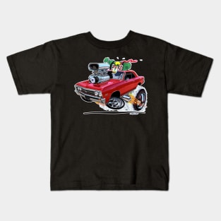 1967 Chevelle Super Sport Red Kids T-Shirt